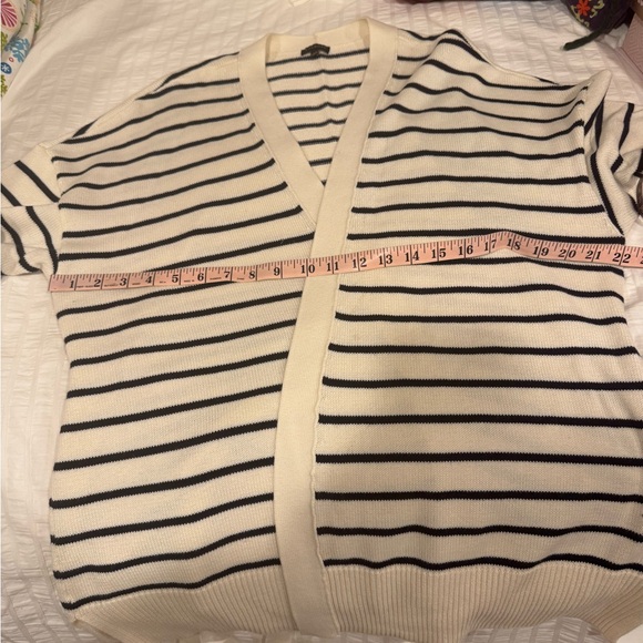 🌟HP🌟 Talbots Striped Tie Waist Sweater - Picture 7 of 7